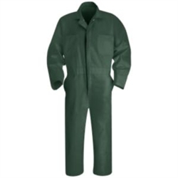 Red Kap Green Coveralls - Shield Patch L/Chest