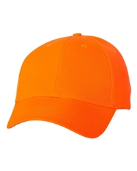 Orange Ball Cap with Embroidered Forestry Shield Logo