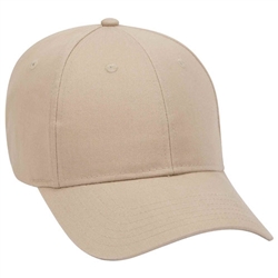 Ballcap - Khaki Solid back with Shield Logo